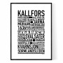 Kallfors Poster