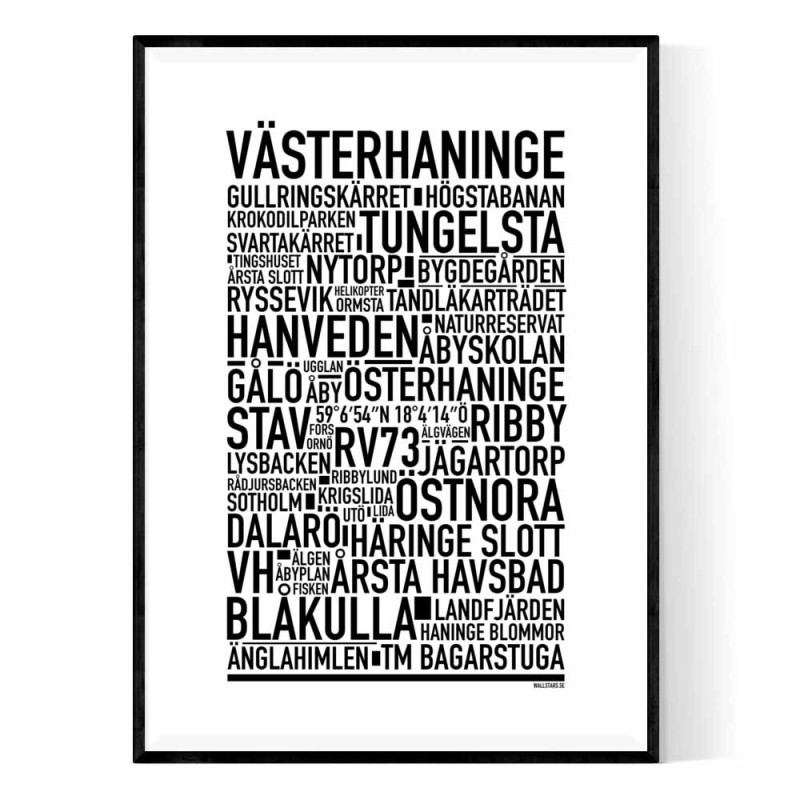 Västerhaninge Poster