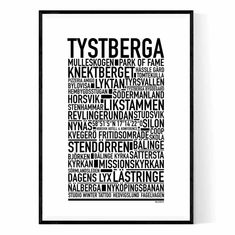 Tystberga Poster