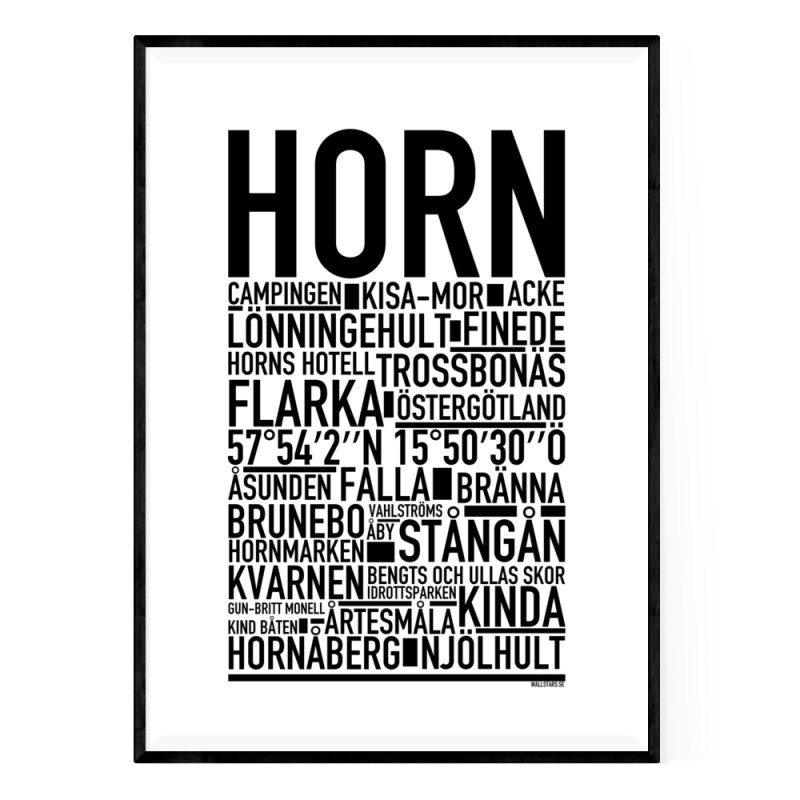 Horn Poster