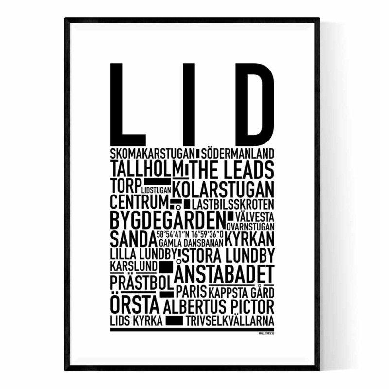 Lid Poster