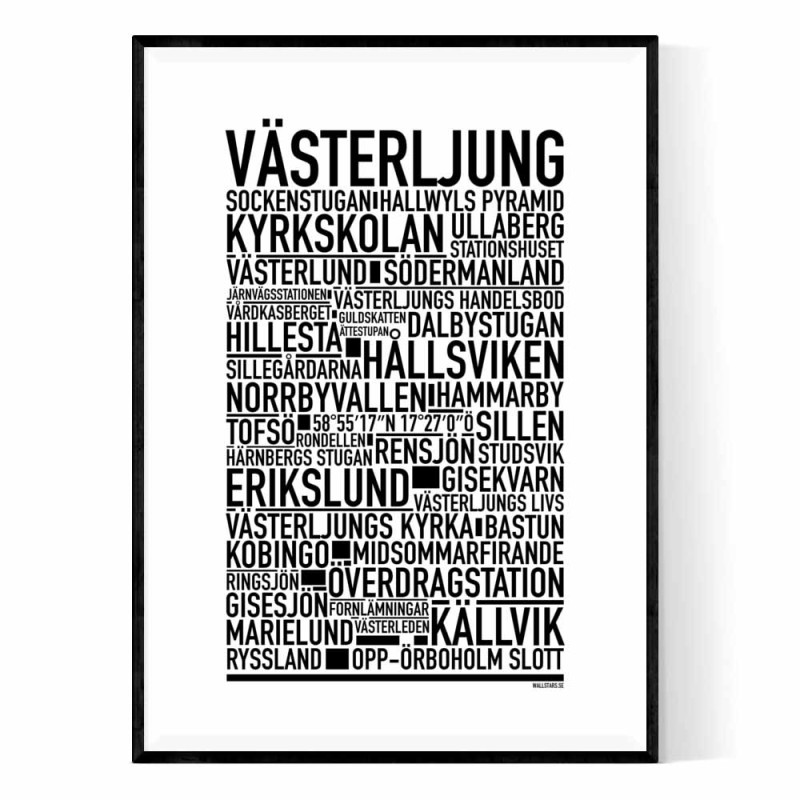 Västerljung Poster