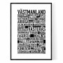 Västmanland Poster