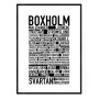 Boxholm Poster