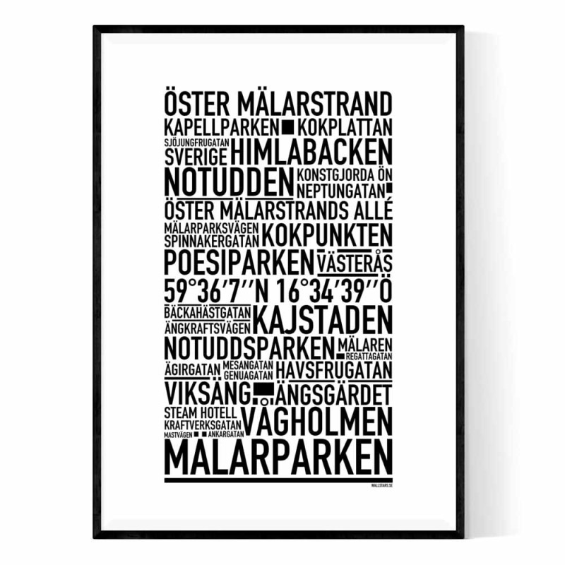 Öster Mälarstrand Poster