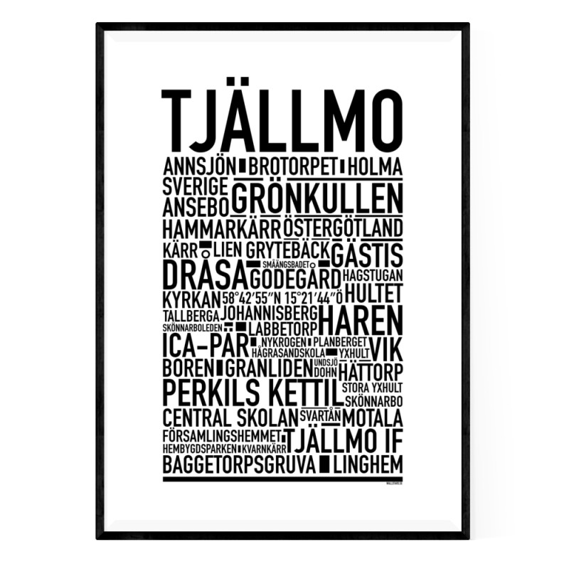 Tjällmo Poster