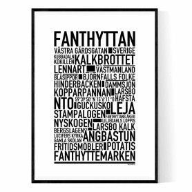 Fanthyttan Poster