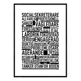 Socialsekreterare Poster