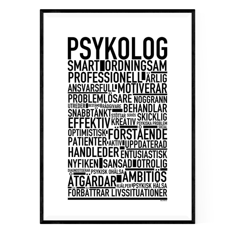 Psykolog Poster