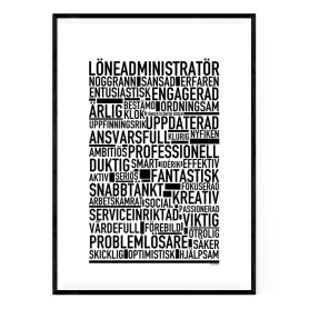 Löneadministratör Poster