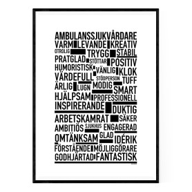 Ambulanssjukvårdare Poster
