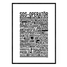 SOS-operatör Poster
