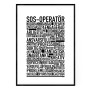 SOS-operatör Poster