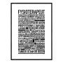 Fysioterapeut Poster