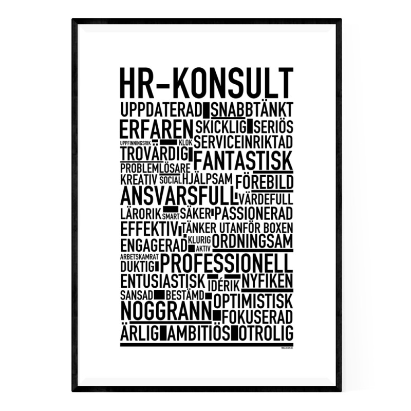 HR-konsult Poster