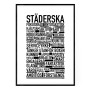 Städerska Poster