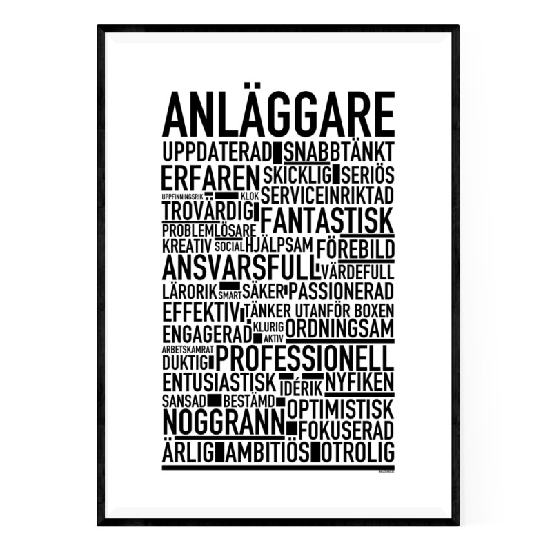 Anläggare Poster