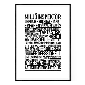 Miljöinspektör Poster