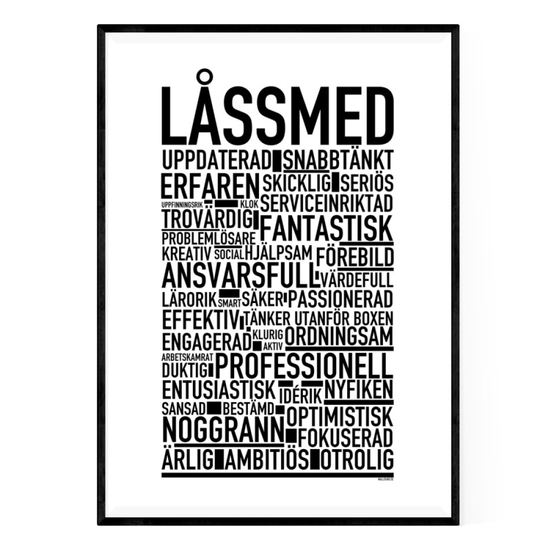 Låssmed Poster