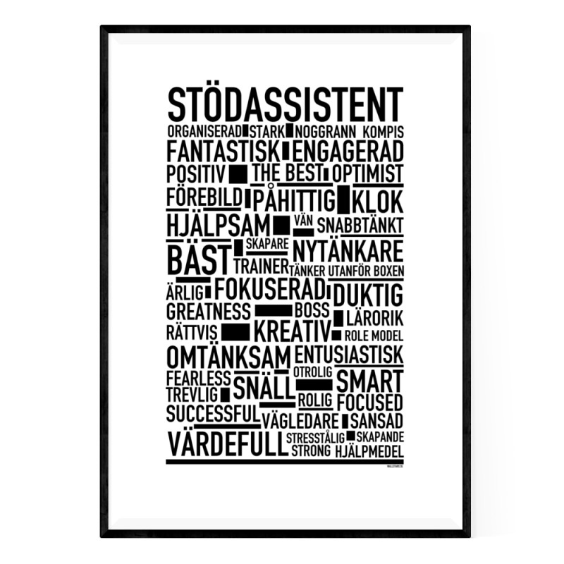 Stödassistent Poster