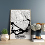 Bromma Karta Poster