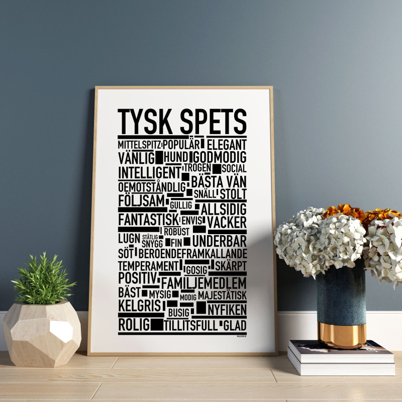 Tysk Spets Poster