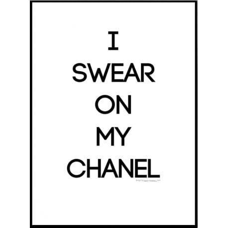 My Chanel Poster