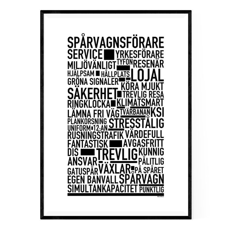 Spårvagnsförare Poster