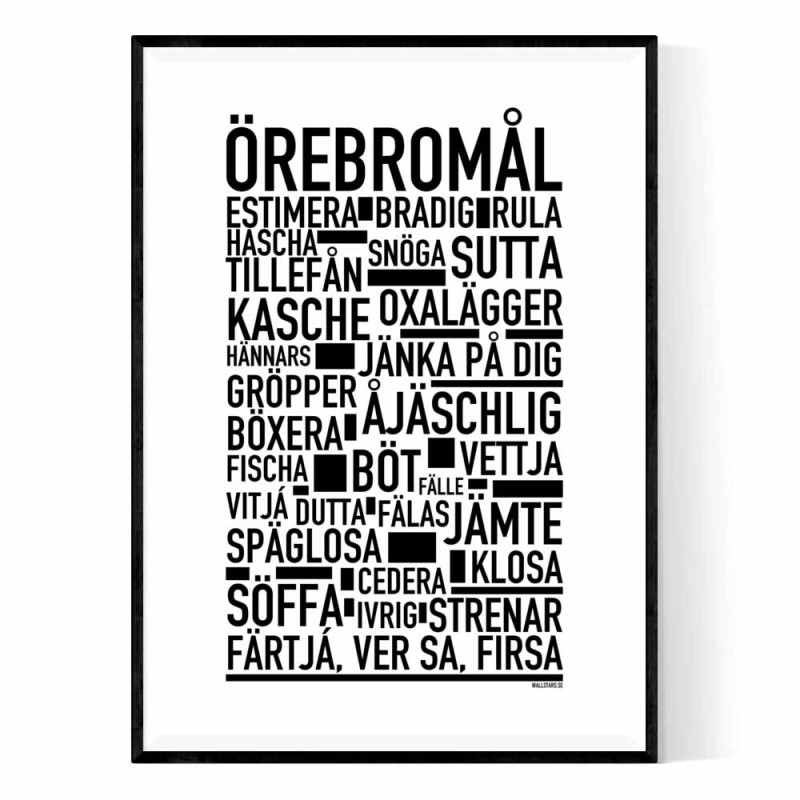 Örebromål Poster