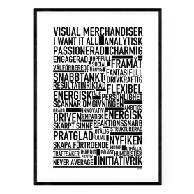 Visual Merchandiser Poster