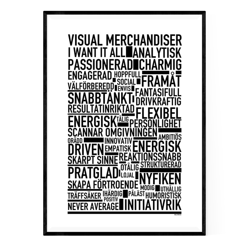 Visual Merchandiser Poster