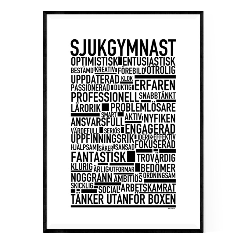 Sjukgymnast Poster