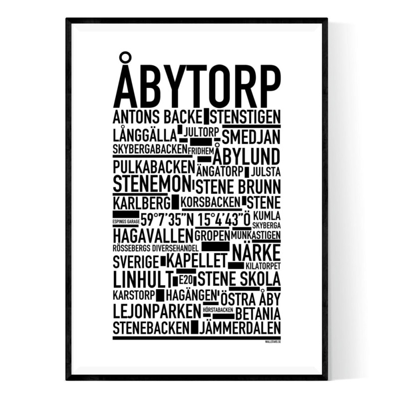 Åbytorp Poster