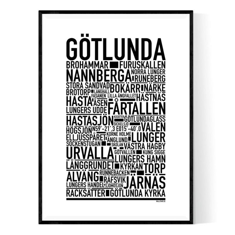 Götlunda Poster