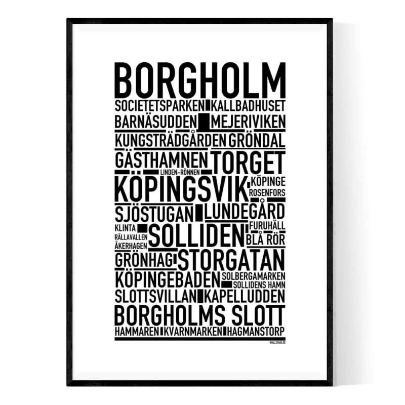 Borgholm Poster