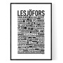 Lesjöfors Poster