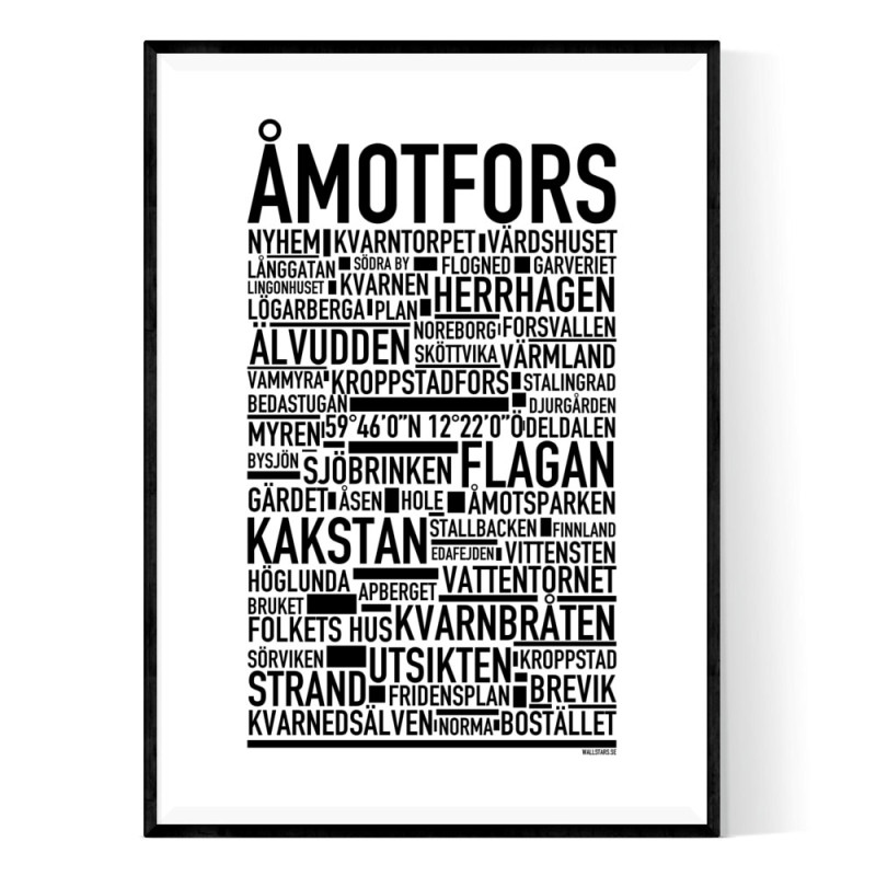 Åmotfors Poster