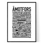 Åmotfors Poster