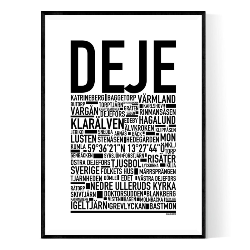 Deje Poster