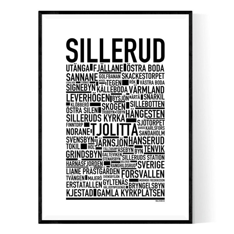 Sillerud Poster