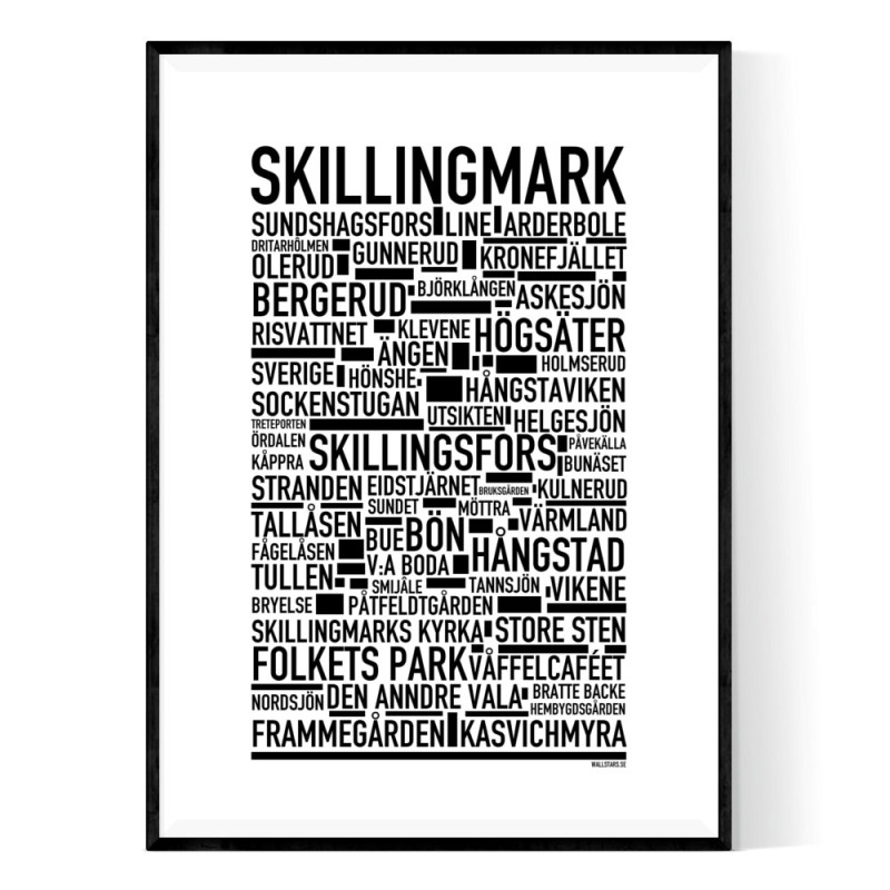 Skillingmark Poster