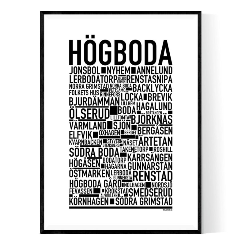 Högboda Poster