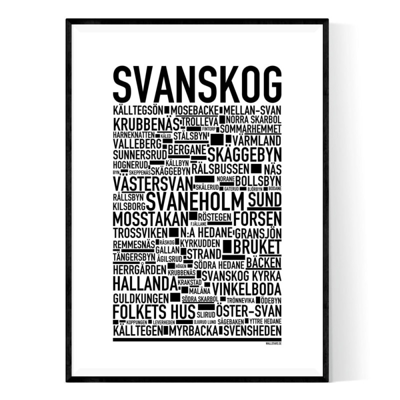 Svanskog Poster
