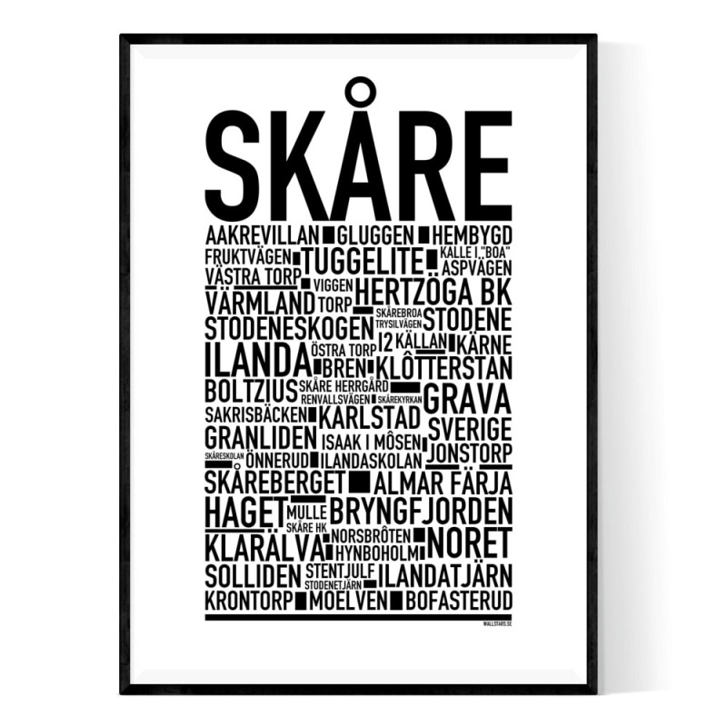 Skåre Poster