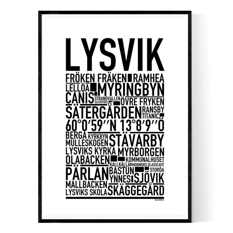 Lysvik Poster