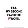 Fab F Poster