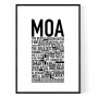 Moa Poster
