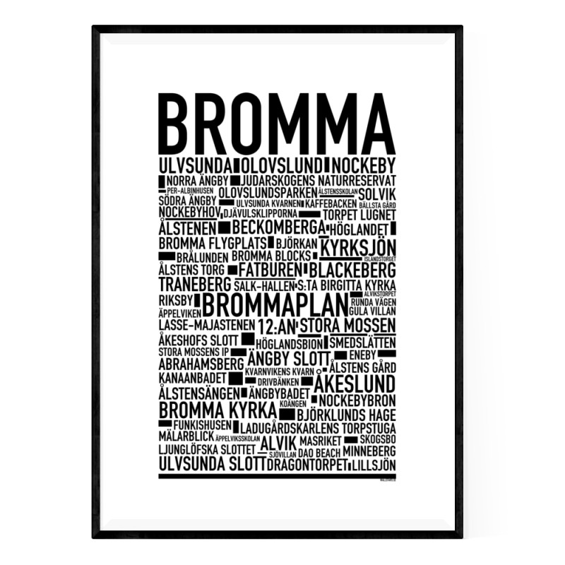Bromma Poster