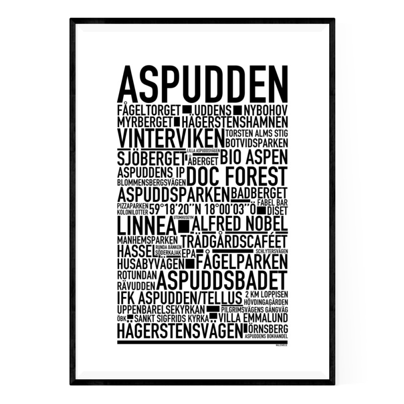 Aspudden Poster