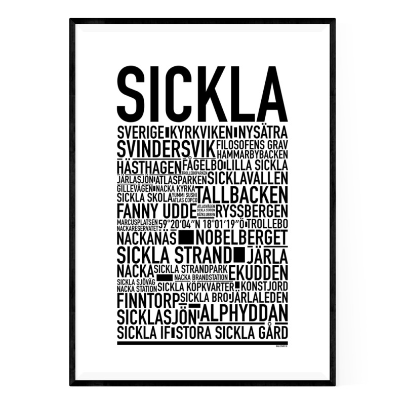 Sickla Poster